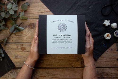Happy Birthday Wax Melt Gift Set