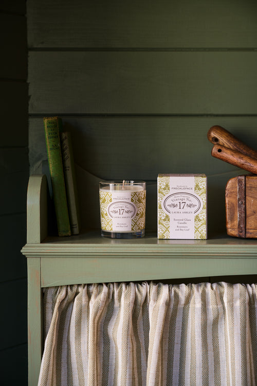 Laura Ashley Glass Candle