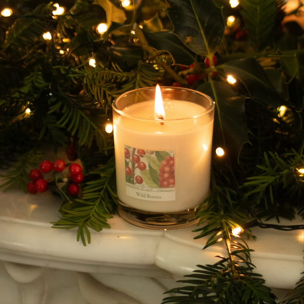 RHS Heritage Glass Candle