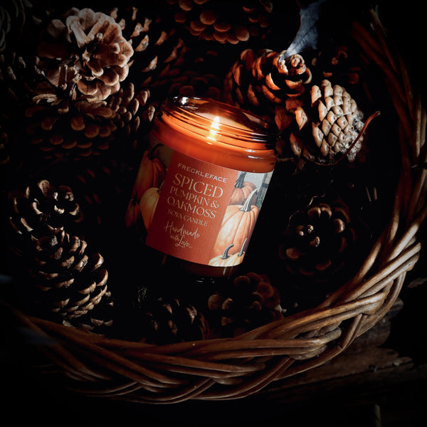 Spiced Pumpkin and Oakmoss Candle