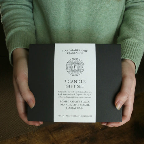 Three Candle Gift Set