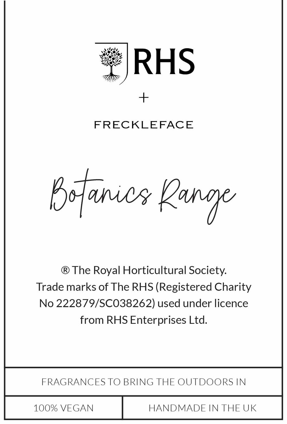 RHS + Freckleface A6 Botanics POS