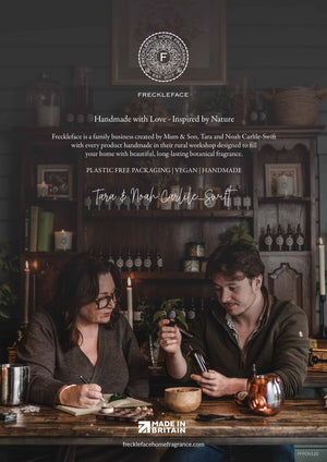 Freckleface 'About Us' A4 Tabletop POS