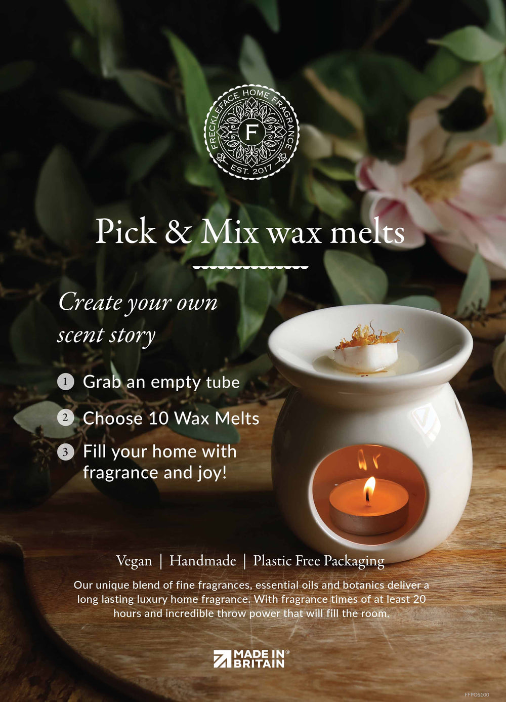 Freckleface All Year Round Pick & Mix A4 Tabletop POS