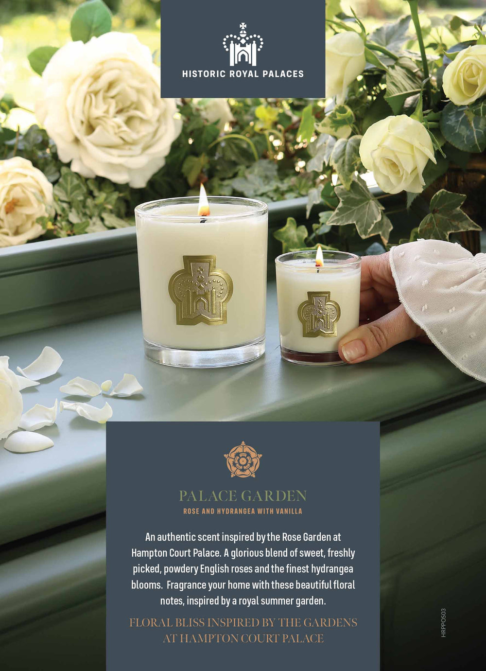 Historic Royal Palaces + Freckleface A5 Palace Garden POS